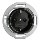 THPG - Schuko ooutlet 16А bakelite black 173038