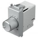 TEM - EM14ES Dimmer rotatable R=0-180W LED=0-180VA 1M, color Silver matt, Modul