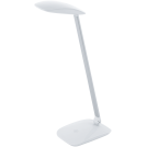 EGLO - Настолна лампа  LED 4,5W 550lm 4000K тъч+USB бяло  95695  CAJERO