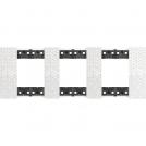 BTICINO - KA4802M3MW 2+2+2  modules Living Now cover plate - pixel