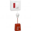 LEGRAND - Button with cord and LED indication 2 mod. color white 76664L