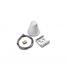ACA LIGHTING - 4WKRW  WHITE PENDANT KIT FOR 4 WIRES TRACK