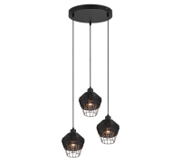 TRIO - pendant luminaire  BORKA – R31263302 E27, 3x40W