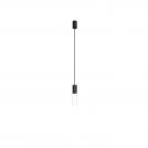 NOWODVORSKI - Hanging lamp 7865 CYLINDER BLACK M zwis • GU10 1x10W only LED • IP20