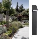 NOVA LUCE - Bollard L:12, W:15.5, H:80 cm.   9020931   BRIGITTA ⚡ LED 6W ⚡ 3000K ⚡ PF>0.8 ⚡ CRI ≥80 ⚡ 100-240V ⚡ IP65 ✴ Black 
