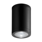 ELMARK - DL305 ROUND DOWNLIGHT SURFACE 1XE27 IP54 BLACK - 96DL305/BL