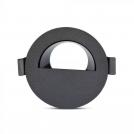 V-TAC - GU10 Fitting Half Round Black & Black SKU: 8608 VT-884 (2)