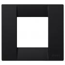 VIMAR - 17097.D.16 - Classica plate 1-2M Silk black