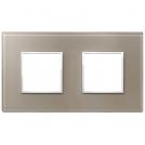 VIMAR - 21643.74 - Plate 4M (2+2) 71mm opal brown