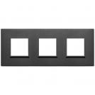 VIMAR - 21644.18 - Plate 6M (2+2+2) 71mm total black
