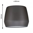 PAULMANN - Lampshade  95440  URail  2Easy 280mm. • Grey matt (3)