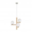 TKLighting - PENDANT ESTERA 3XG9 3x8W LIGHT/BROWN 6799