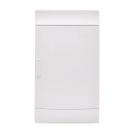 ABB - MULTIMEDIA panel for surface mounting 3x18mod. Mistral41F with white NOT transparent door 387x512x119mm - 1SLM004100A7109