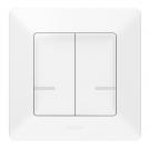 LEGRAND - Свързан сериен ключ безжичен Netatmo 752187 Valena Life бяло