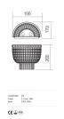 REDO GROUP - Аплик QUEEN IQN W2 11 60 AP 2X28W E14 GOLD (2)