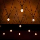 V-TAC - LED Bulb 7W Filament E27 G95 Amber Cover 2200K SKU: 217147 (2)