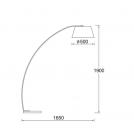 ACA LIGHTING - Лампион MF11185WH 1xE27 (1)