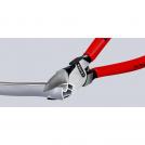 KNIPEX - Клещи резачки за пластмаса синьо/червени ръкохватка, 125мм 7202125 (1)
