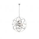 SEARCHLIGHT - Pendant   2478-8SS   Orbit ⚡8 х HALOGEN 60W⚡E14