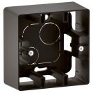 LEGRAND - Конзола единична за открит монтаж Niloe New Черен NP161BK
