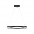 NOVA LUCE - Dimmable pendant lamp  Ø60, Н:150 cm.   9530227  ADRIA ⚡ LED 32W ⚡ 3288 Lm ⚡ 3000К ⚡ 220-240V ⚡ CRI>80 ⚡ IP20 ✴ Black