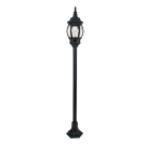 ELMARK - JAMES LANTERN STAND 1XE27 BLACK H1320 IP44 SKU 96515F/BL