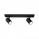 PAULMANN - Spotlight  66775   ZYLI⚡IP44⚡GU10⚡230V⚡max. 2x10W dimmable✴Black matt