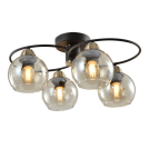 ELMARK - JAY CHANDELIER 4XE27 BLACK/BRONZE - 955JAY4