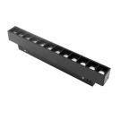 COUP LIGHT - Magnetic illuminator GRILLE 48V 12W 3000K black - MT-26-12T