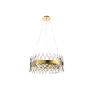 ELMARK - WILLIAM CHANDELIER 8xE14 GOLD/CHAMPAGNE - 955WILLIAMLUX8