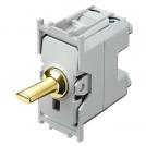 TEM - SP10PG 1-way switch 16A, color Gold, Edge