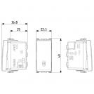 VIMAR - 19005.M - 1P 16AX 2-way switch Metal (1)