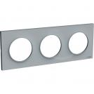 SCHNEIDER ELECTRIC - S520706A1 Odace Styl декоративна рамка тройна сиво