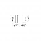 FARO - LISE LED Black wall lamp Ref.29889 (2)