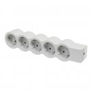 LEGRAND - 694577 Power strip white 5x2P + E without cable Standard Legrand