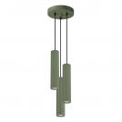SOLLUX - Pendant green KARBON 3P  3х10W 3хGU10 IP20 SL.1614