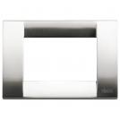VIMAR - 16733.34 - Classica plate 3M metal brushed nickel