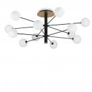 IDEAL LUX - 273709 COSMOPOLITAN PL12 NERO OTTONE