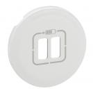 LEGRAND - Лицев панел за USB контакт Celiane 68256 бял 