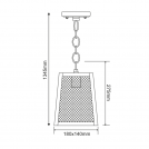 ACA LIGHTING - garden luminaire NYX1PBK (1)