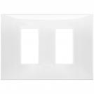 VIMAR - 09679.01 cover plate - 2 separate module white color NEVE UP