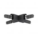 NOVA LUCE - Cross Corner Connector For Suspend & Surface Mounted   L: 25 W: 3.5 H: 6.8 cm.   9010200  BREDA MAGNETIC 
