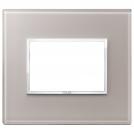 VIMAR - 21653.73 - Plate 3M crystal pearl grey