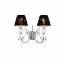 REDO GROUP - Аплик  COSTANZA ICT W2 20 06  AP 2X42W E14 ARGENTO/NERO 