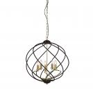 SEARCHLIGHT - pendant luminaire FLOW 1805-5BK E14, 5X40W
