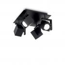 IDEAL LUX - Плафон MOUSE PL4 Nero  156712 (1)