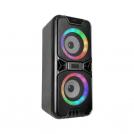 V-TAC - 2x10W Rechargeable Speaker USB & TF Card Slot RGB 2x4 inch Woofer SKU: 6663
