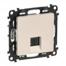 LEGRAND - 7 532 38 RJ 11 telephone socket Valena Life - with cover plate - ivory