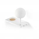 FARO - NIKO LED Left white wall lamp PC diffuser Ref.01026
