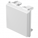 TEM - TM22PW Blank plate 2M, color White gloss, Modul